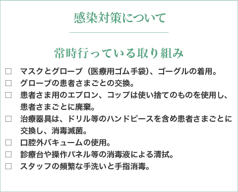 新型コロナウイルス対策について